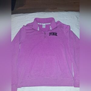 Victoria's Secret Pink 1/4 Zip Pullover